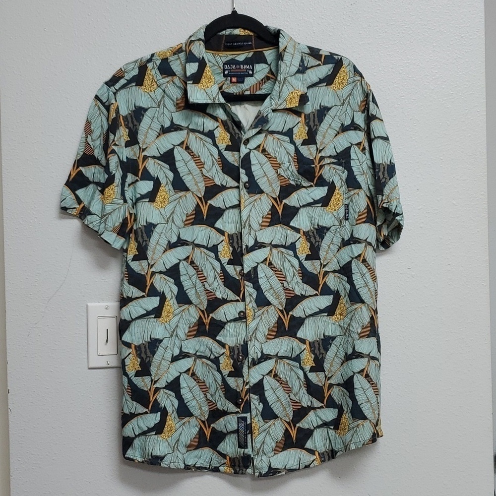 Baja Llama fight against boredom the magic city button down shirt